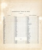 Index, Ohio State Atlas 1868
